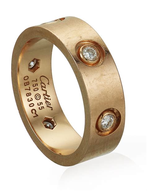 love ring cartier diamond|cartier love ring price euro.